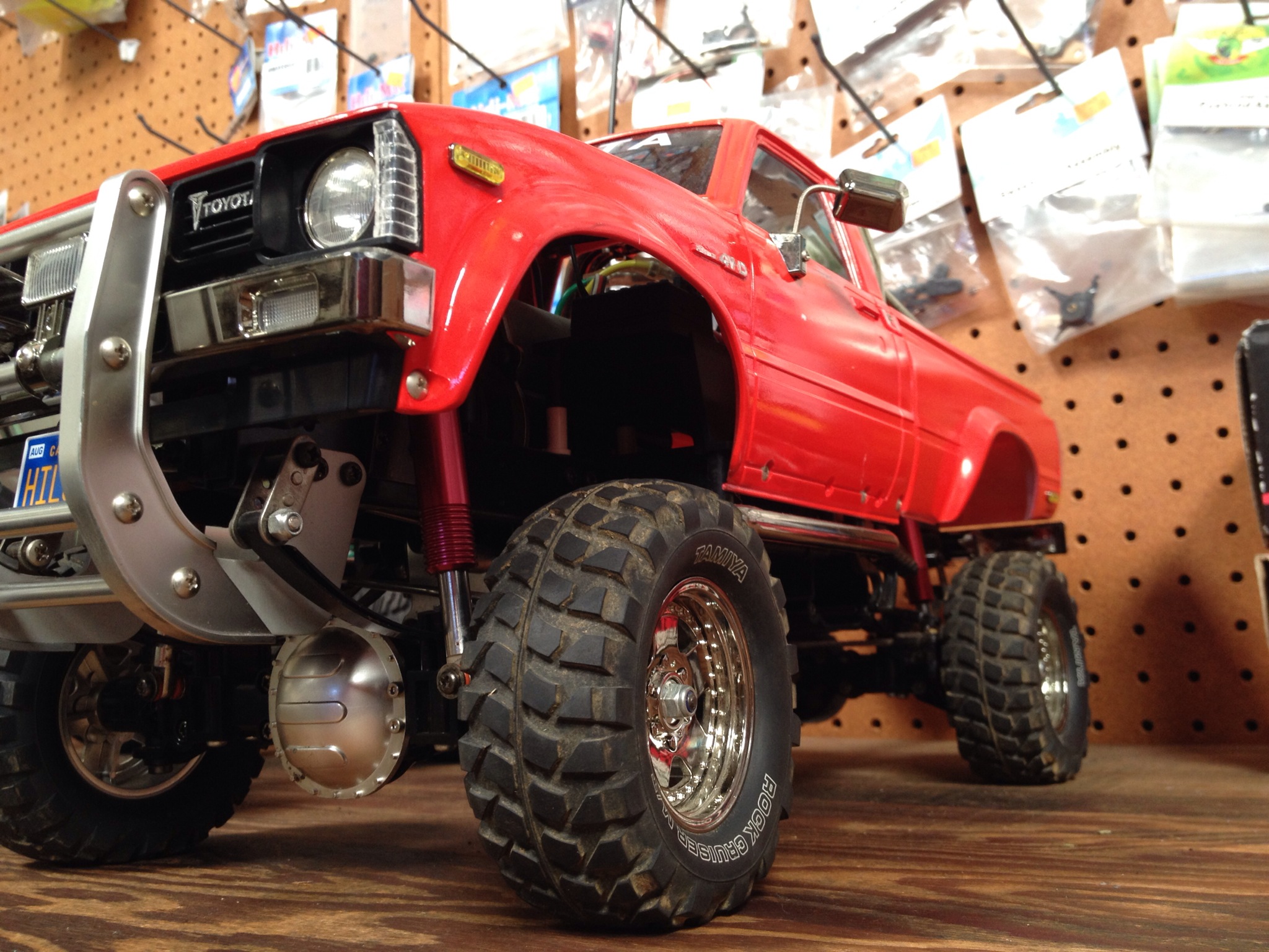 tamiya toyota hilux high lift 4x4 3spd vehicle